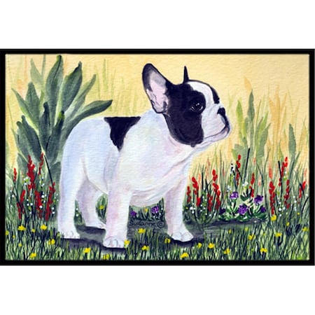Beyondbasketball French Bulldog Indoor Or Outdoor Doormat 24 x 36 in. BE232277